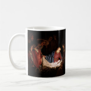 Adoration of the Shepherds by Gerard van Honthorst Coffee Mug