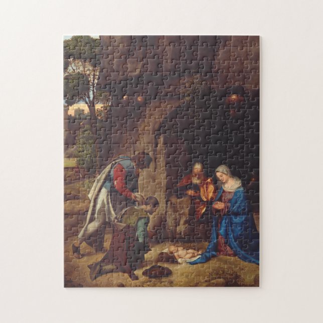 Adoration of the Shepherds by Giorgione Jigsaw Puzzle (Vertical)