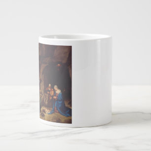 Adoration of the Shepherds by Giorgione Large Coffee Mug
