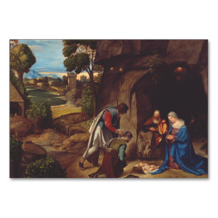 Adoration of the Shepherds by Giorgione Table Number