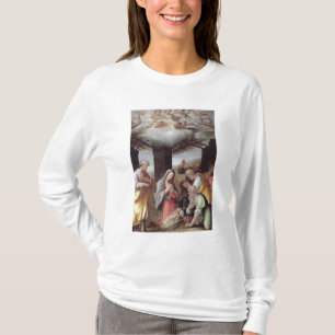 Adoration of the Shepherds, c.1500 (tempera on pan T-Shirt