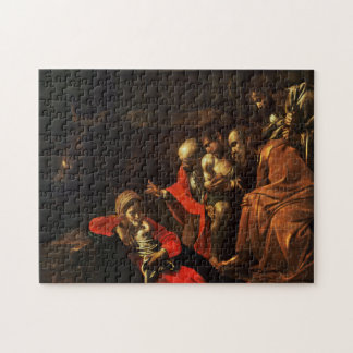 Adoration of the Shepherds (Caravaggio) Jigsaw Puzzle