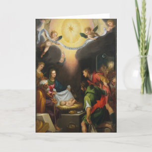 Adoration of the Shepherds - Ludvica Cigoli Card