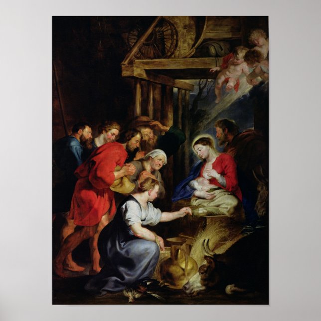 Adoration of the Shepherds Poster (Front)