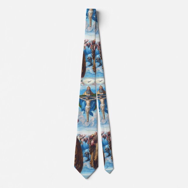 Adoration of the Trinity, Albrecht Durer Tie (Front)