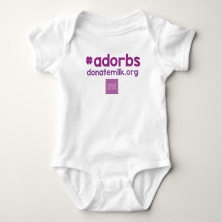 #adorbs onsie baby bodysuit