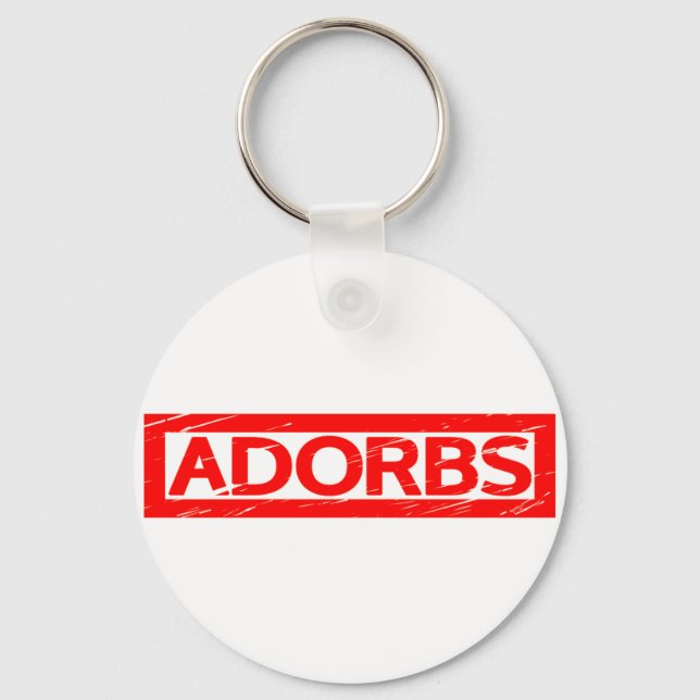 Adorbs Stamp Key Ring (Front)