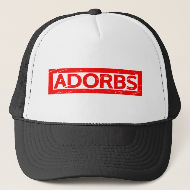 Adorbs Stamp Trucker Hat (Front)