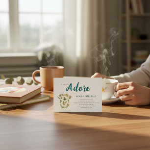 Adore Baby  Botanical Books for Baby  Enclosure Card