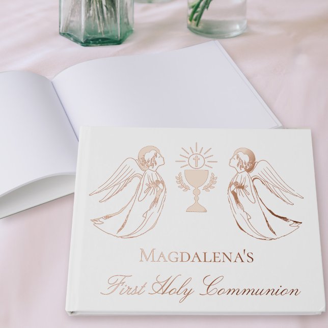 adoring angels First Holy Communion  Guest Book (Creator Uploaded)