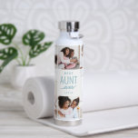 Adoring Collage EDITABLE COLOR Water Bottle<br><div class="desc">Visit our shop at www.berryberrysweet.com for stylish and modern stationery and personalised gifts.</div>