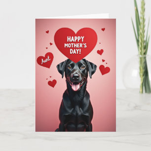 Adoring Dog Mothers Day Card