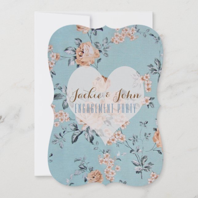 Adoring Flowers - Invitations / RSVP / Engagement (Front)