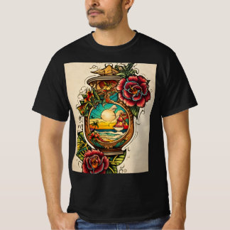 "Adorn Your Style with Nature's Charm: Fallowpot  T-Shirt