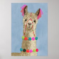 Adorned Llama - Beige