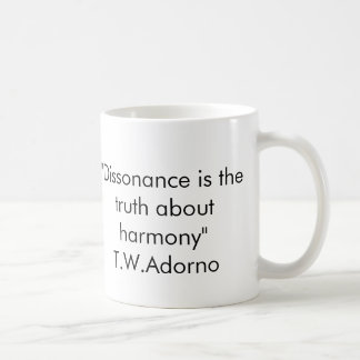 Adorno Quote Mug