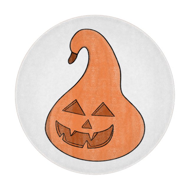 Adorobale Pumpkin Cutting Board (Front)