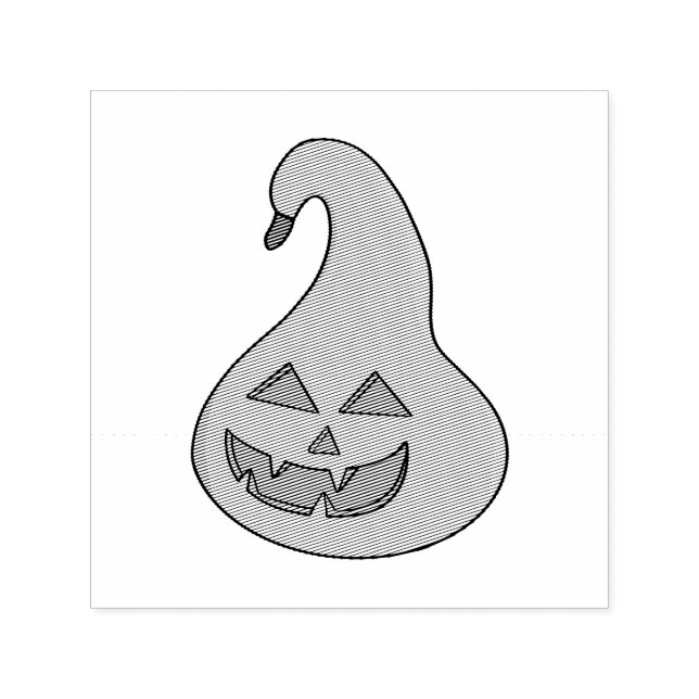 Adorobale Pumpkin Self-inking Stamp (Design)
