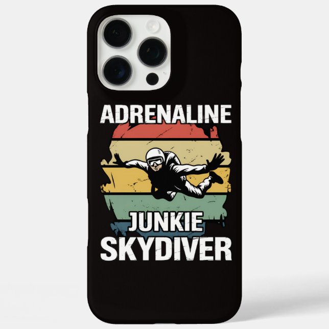 Adrenaline Junkie Skydiver Case-Mate iPhone Case (Back)