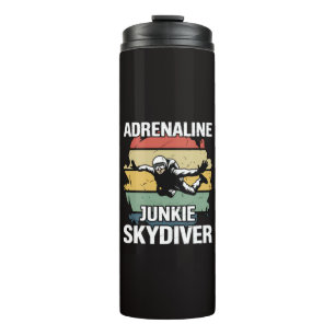 Adrenaline Junkie Skydiver Thermal Tumbler