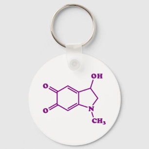 Adrenaline Molecular Chemical Formula Key Ring