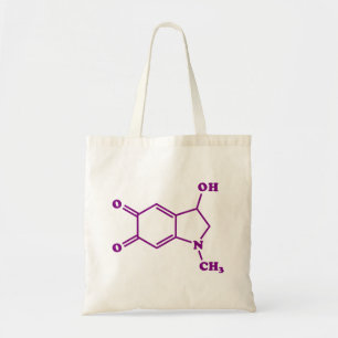 Adrenaline Molecular Chemical Formula Tote Bag