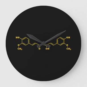 Adrenochrome Molecular Chemical Formula Large Clock