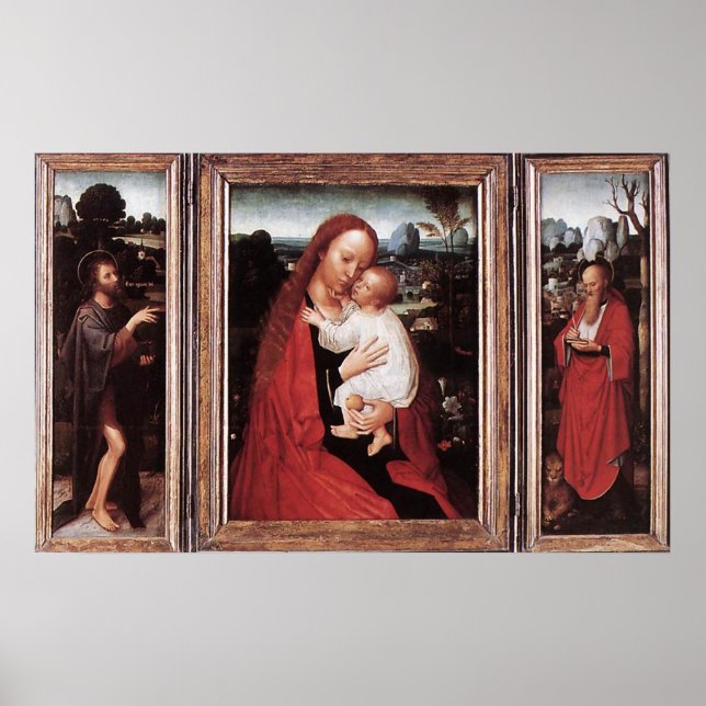 Adriaen Isenbrandt Triptych Poster (Front)