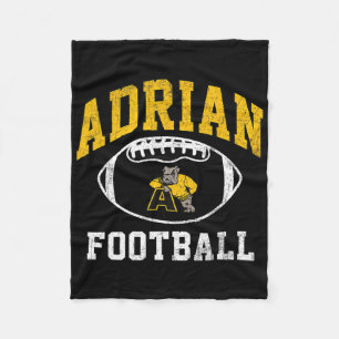 Adrian College Football Athletics Vintage Sports A Fleece Blanket
