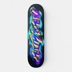 ADRIAN Customised Graffiti Skateboard