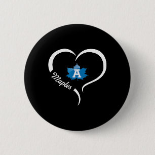 Adrian Maples Logo Half Heart Slogan Hs 6 Cm Round Badge