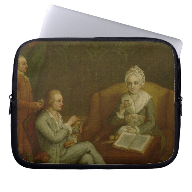 Adriana Giustinian Barbarigo and her Son Gerolamo Laptop Sleeve (Front)