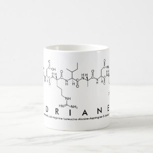Adriane peptide name mug