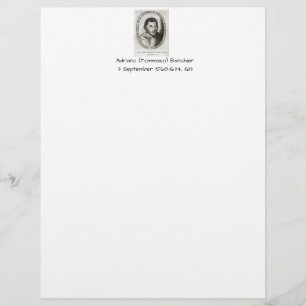 Adriano Tommaso Banchier Custom Letterhead