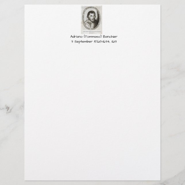 Adriano Tommaso Banchier Custom Letterhead (Front)