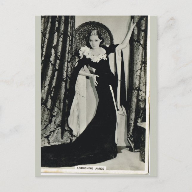 Adrienne Ames Postcard (Front)