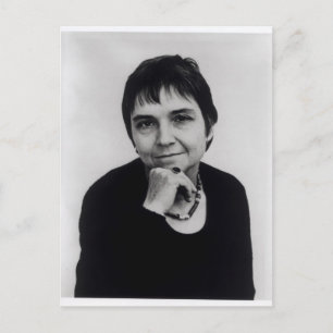 Adrienne Cecile Rich , 1970s Postcard