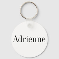 Adrienne Name Keychain