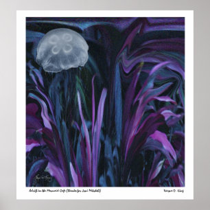 Adrift in the Mermaid Cafe (Thank God for Joni Mit Poster