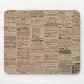 Ads of the Past, NY 1856 Mouse Pad
