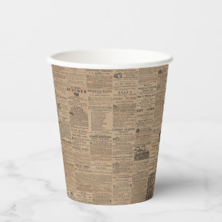Ads of the Past, NY 1856 Paper Cups