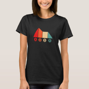 ADSR Synthesizer musician, Music producer T-Shirt