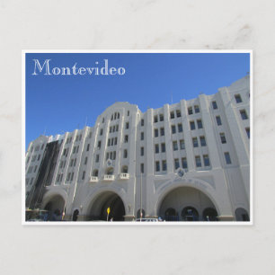 aduanas montevideo postcard