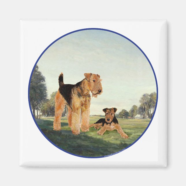 Adult and Pup Magnet (Front)