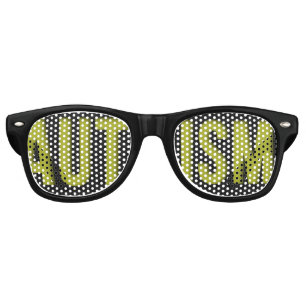 Adult Autism Awareness shades Black