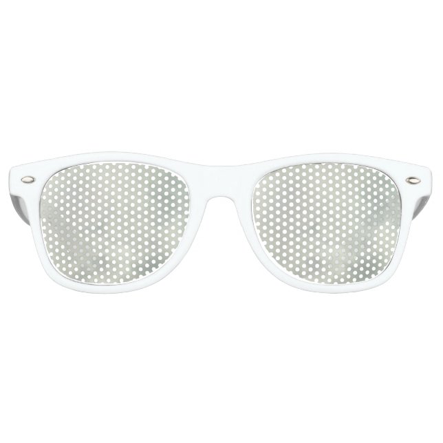 adult aviator party shades white customise (Front)