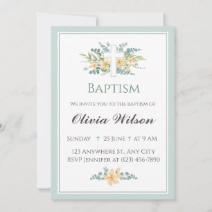 Adult Baptism Invitation