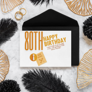 Adult Birthday Another year older still no manual  Holiday Card