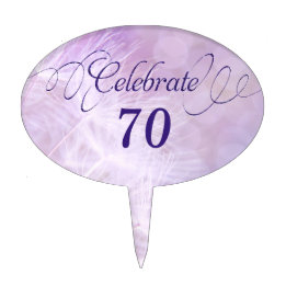 Adult Birthday Party Cake Picks