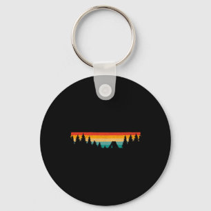 Adult Black Camping - Clic Fit Crew Neck Short Sle Key Ring